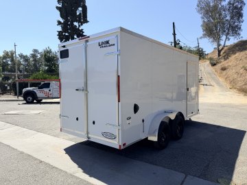7x16 LOOK ST DLX Enclosed Cargo Trailer | Double Rear Cargo Doors | 7,000 LB GVWR