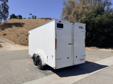 7x16 LOOK ST DLX Enclosed Cargo Trailer | Double Rear Cargo Doors | 7,000 LB GVWR