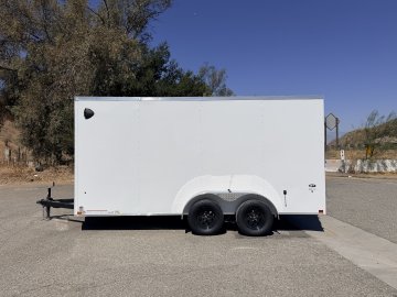 7x16 LOOK ST DLX Enclosed Cargo Trailer | Double Rear Cargo Doors | 7,000 LB GVWR