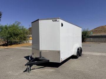 7x16 LOOK ST DLX Enclosed Cargo Trailer | Double Rear Cargo Doors | 7,000 LB GVWR