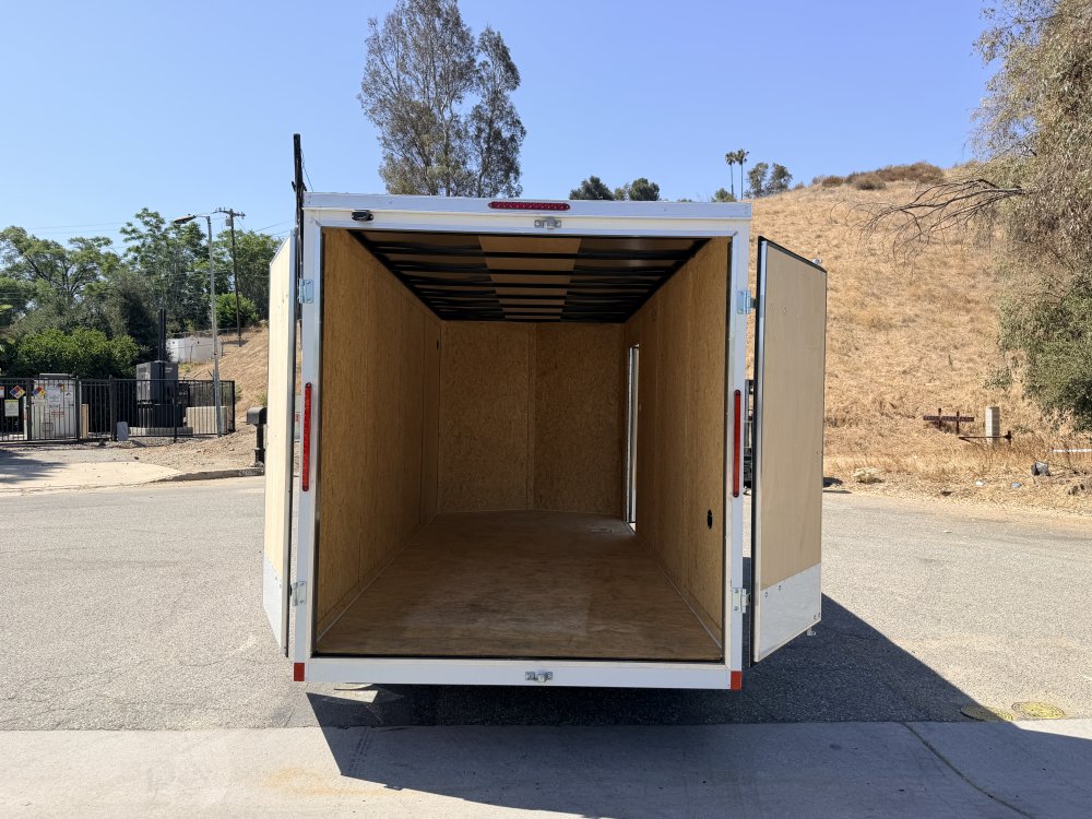 7x16 LOOK ST DLX Enclosed Cargo Trailer | Double Rear Cargo Doors | 7,000 LB GVWR