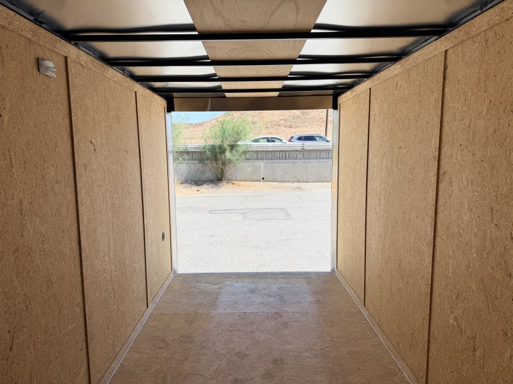 7x16 LOOK ST DLX Enclosed Cargo Trailer | Double Rear Cargo Doors | 7,000 LB GVWR
