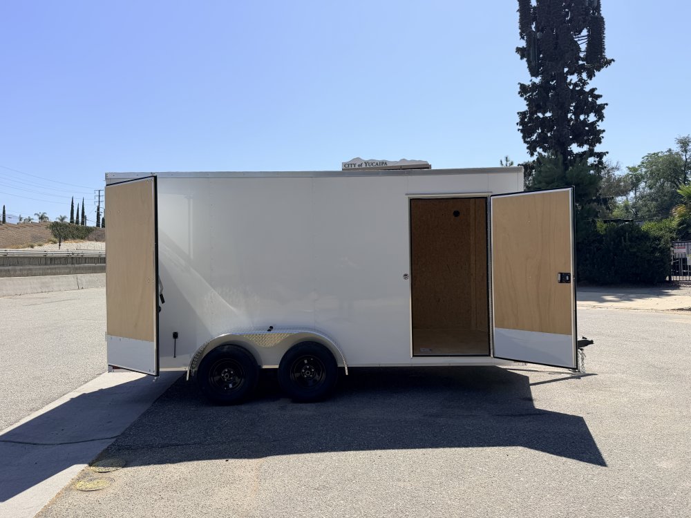7x16 LOOK ST DLX Enclosed Cargo Trailer | Double Rear Cargo Doors | 7,000 LB GVWR