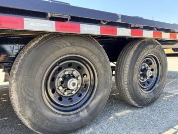 Iron Bull TDP14 102" x 24' 14K Deckover Tilt Trailer - Dual Hydraulic Cylinders, Winch Plate & Wireless Remote