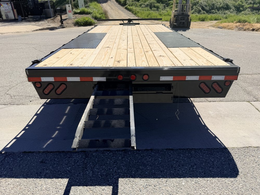102x20 IronBull Deckover Equipment Trailer | 14,000 LB GVWR | 10" I-Beam Frame | 8' Slide-In Ramps
