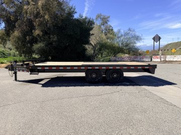102x20 IronBull Deckover Equipment Trailer | 14,000 LB GVWR | 10" I-Beam Frame | 8' Slide-In Ramps