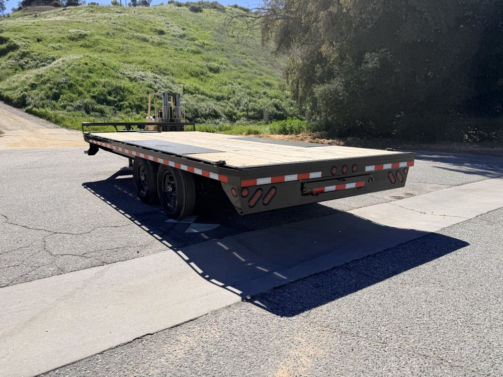 102x20 IronBull Deckover Equipment Trailer | 14,000 LB GVWR | 10" I-Beam Frame | 8' Slide-In Ramps