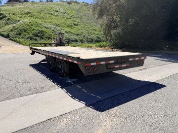 102x20 IronBull Deckover Equipment Trailer | 14,000 LB GVWR | 10" I-Beam Frame | 8' Slide-In Ramps
