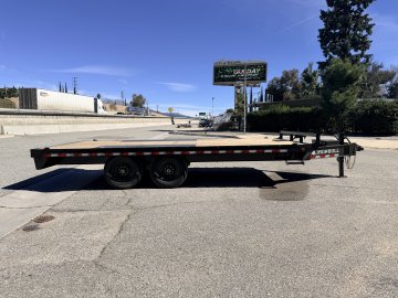 102x20 IronBull Deckover Equipment Trailer | 14,000 LB GVWR | 10" I-Beam Frame | 8' Slide-In Ramps