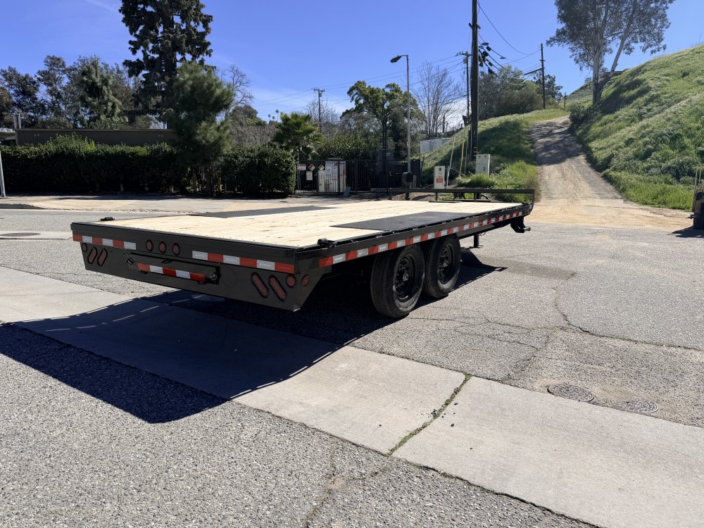 102x20 IronBull Deckover Equipment Trailer | 14,000 LB GVWR | 10" I-Beam Frame | 8' Slide-In Ramps