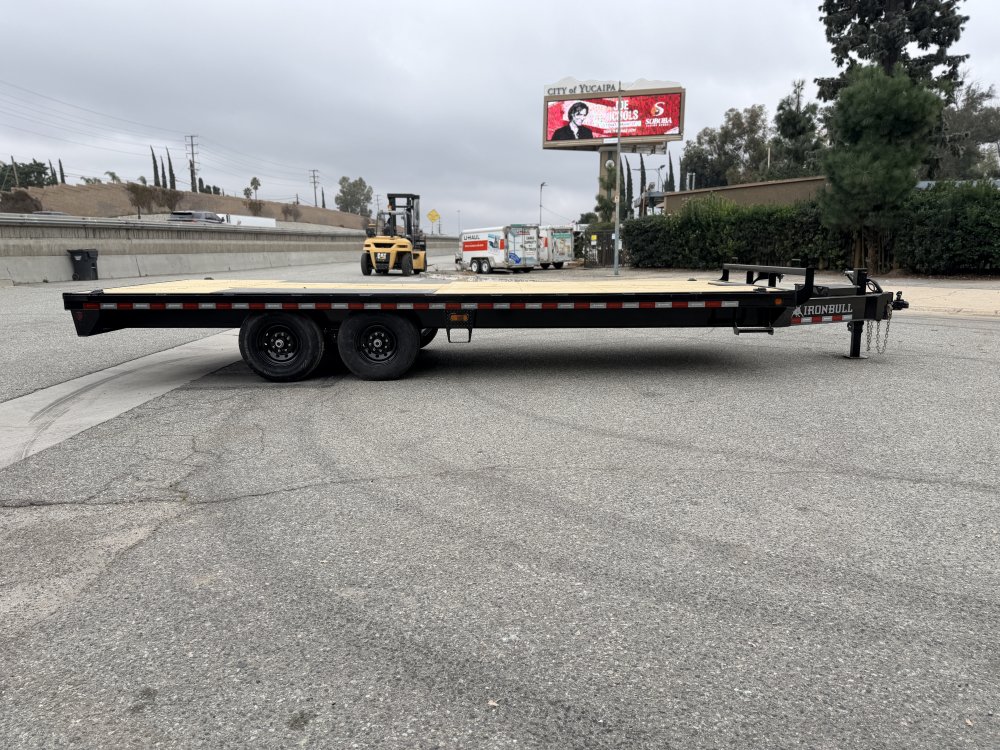 102x24 IronBull Deckover Equipment Trailer | 14,000 LB GVWR | 10" I-Beam Frame | 8' Slide-In Ramps
