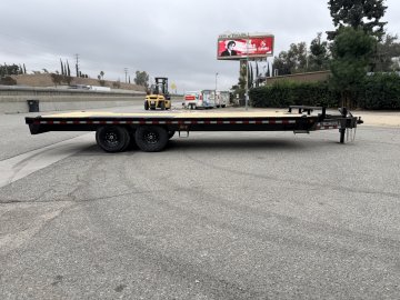 102x24 IronBull Deckover Equipment Trailer | 14,000 LB GVWR | 10" I-Beam Frame | 8' Slide-In Ramps