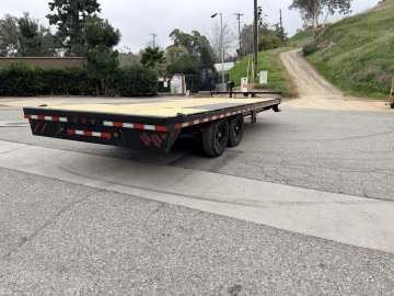 102x24 IronBull Deckover Equipment Trailer | 14,000 LB GVWR | 10" I-Beam Frame | 8' Slide-In Ramps