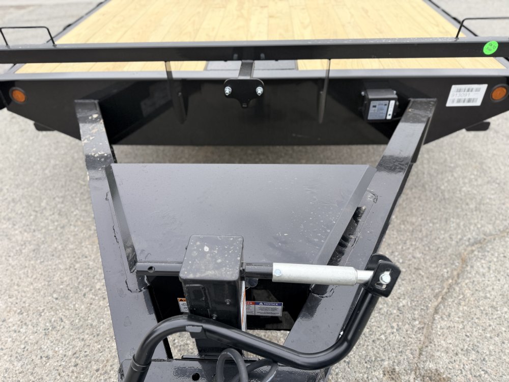 102x24 IronBull Deckover Equipment Trailer | 14,000 LB GVWR | 10" I-Beam Frame | 8' Slide-In Ramps