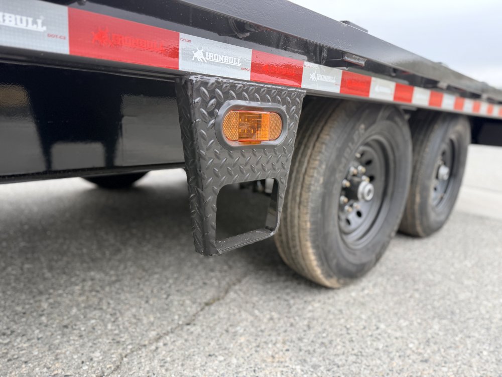 102x24 IronBull Deckover Equipment Trailer | 14,000 LB GVWR | 10" I-Beam Frame | 8' Slide-In Ramps
