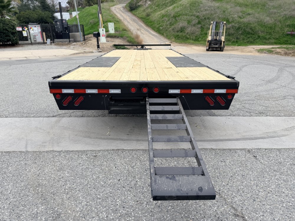 102x24 IronBull Deckover Equipment Trailer | 14,000 LB GVWR | 10" I-Beam Frame | 8' Slide-In Ramps