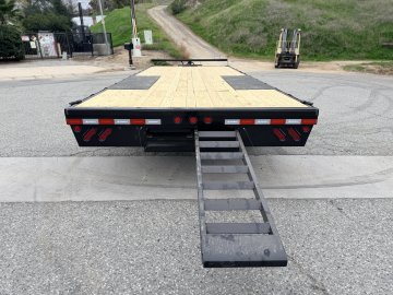 102x24 IronBull Deckover Equipment Trailer | 14,000 LB GVWR | 10" I-Beam Frame | 8' Slide-In Ramps