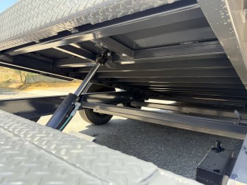 Iron Bull TWB16 102" x 22' Gravity Tilt Equipment Trailer - 16K GVWR, 17.5" 16Ply Tires & Steel Floor