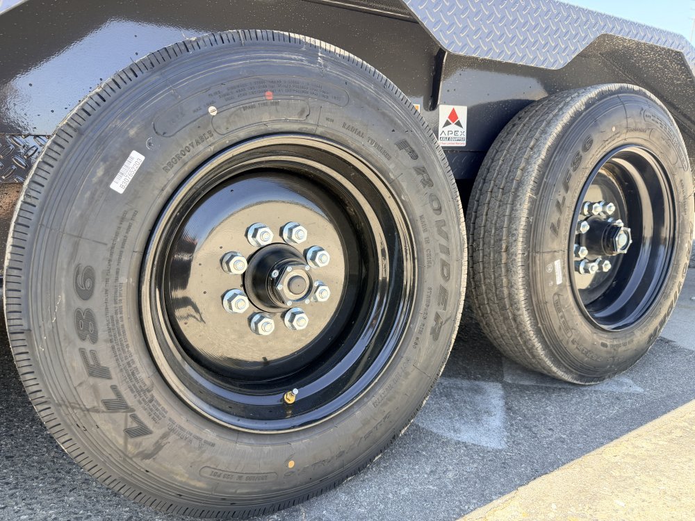 Iron Bull TWB16 102" x 22' Gravity Tilt Equipment Trailer - 16K GVWR, 17.5" 16Ply Tires & Steel Floor