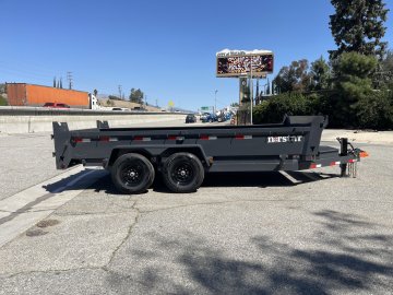 Norstar DCB83x16 General Duty Dump Trailer | 14K GVWR | Barn Door Gate