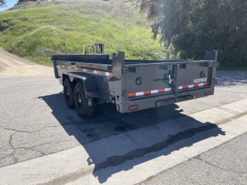 Norstar DCB83x16 General Duty Dump Trailer | 14K GVWR | Barn Door Gate