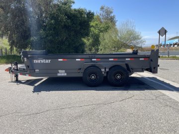 Norstar DCB83x16 General Duty Dump Trailer | 14K GVWR | Barn Door Gate