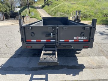 Norstar DCB83x16 General Duty Dump Trailer | 14K GVWR | Barn Door Gate