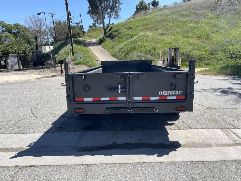 Norstar DCB83x16 General Duty Dump Trailer | 14K GVWR | Barn Door Gate