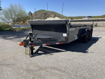 Norstar DCB83x16 General Duty Dump Trailer | 14K GVWR | Barn Door Gate