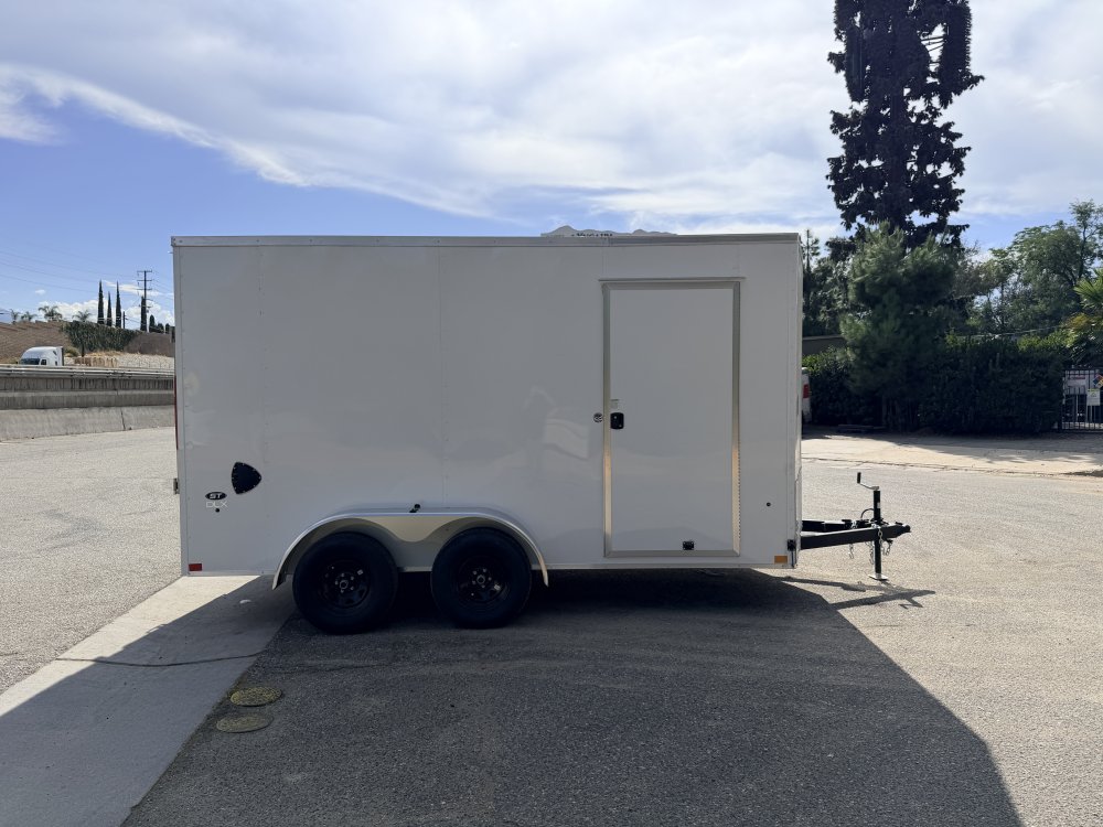 7x14 LOOK ST DLX Tandem Axle Enclosed Cargo Trailer | Ramp Door | Side Door | 7,000 LB GVWR