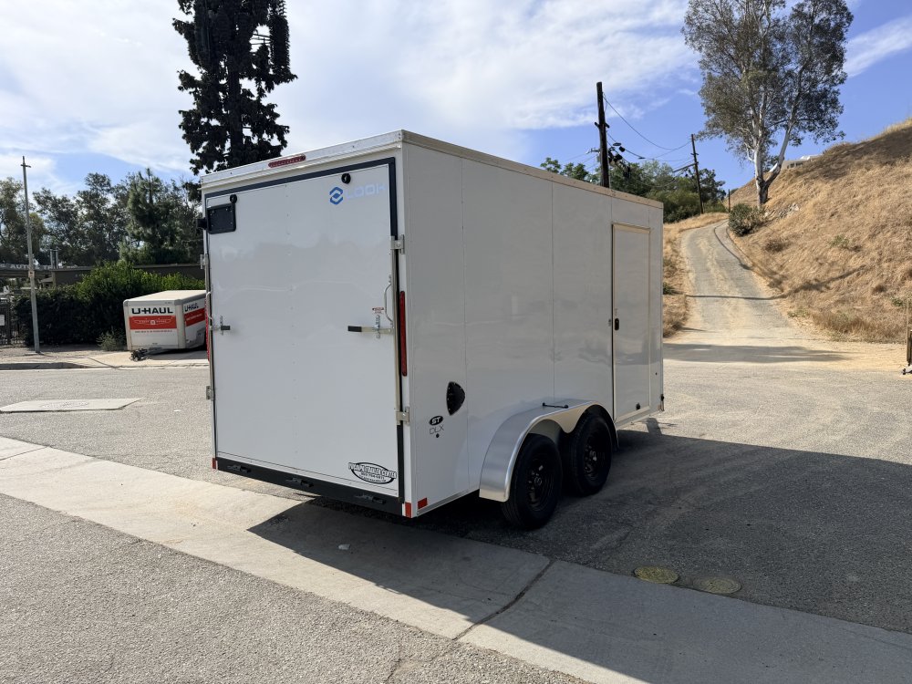 7x14 LOOK ST DLX Tandem Axle Enclosed Cargo Trailer | Ramp Door | Side Door | 7,000 LB GVWR