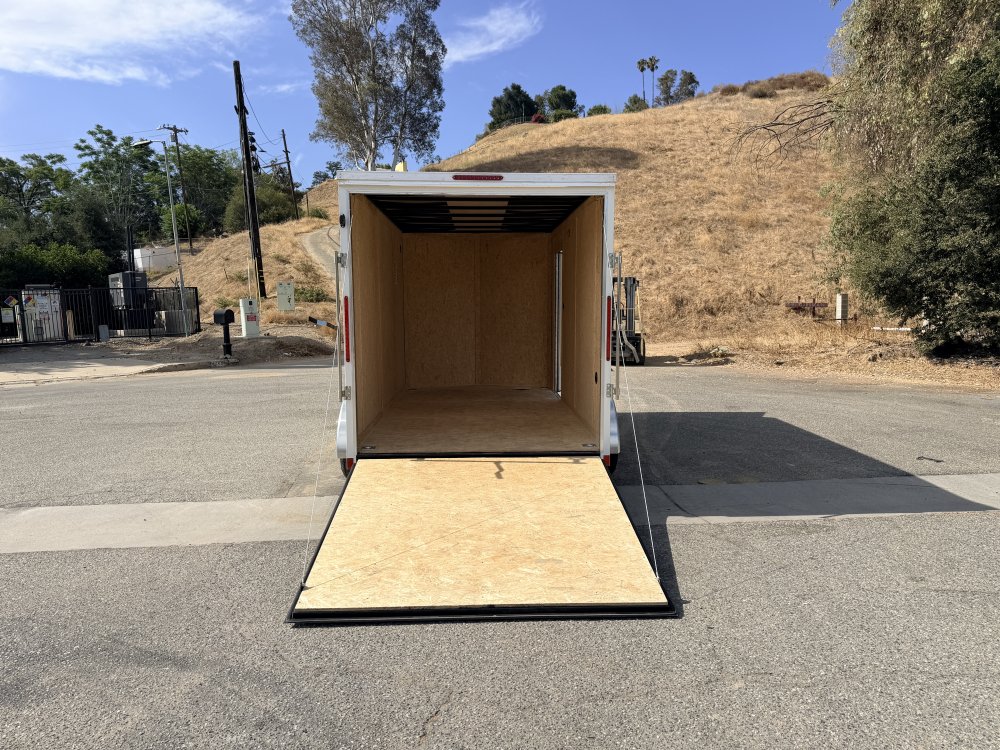 7x14 LOOK ST DLX Tandem Axle Enclosed Cargo Trailer | Ramp Door | Side Door | 7,000 LB GVWR