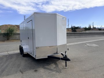 7x14 LOOK ST DLX Tandem Axle Enclosed Cargo Trailer | Cargo Doors | 16" OC Walls | 7,000 LB GVWR