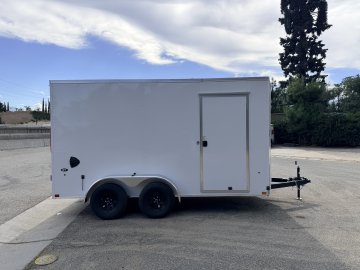 7x14 LOOK ST DLX Tandem Axle Enclosed Cargo Trailer | Cargo Doors | 16" OC Walls | 7,000 LB GVWR