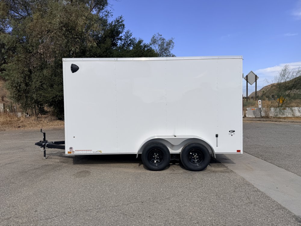 7x14 LOOK ST DLX Tandem Axle Enclosed Cargo Trailer | Cargo Doors | 16" OC Walls | 7,000 LB GVWR