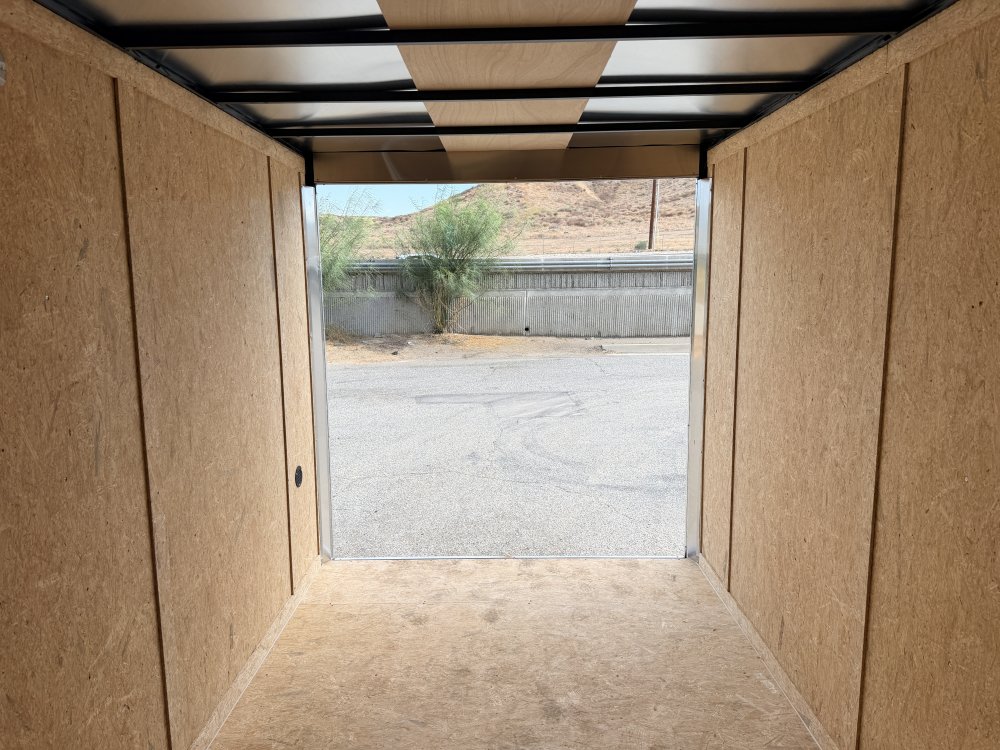 7x14 LOOK ST DLX Tandem Axle Enclosed Cargo Trailer | Cargo Doors | 16" OC Walls | 7,000 LB GVWR