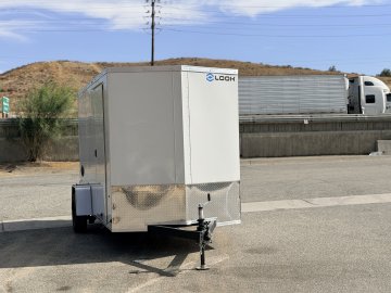 6x12 LOOK ST DLX Enclosed Cargo Trailer | Extra Height | Double Cargo Doors | 2,990 LB GVWR