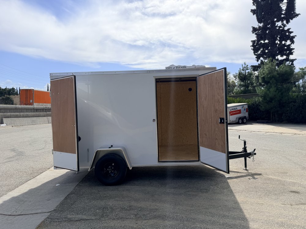 6x12 LOOK ST DLX Enclosed Cargo Trailer | Extra Height | Double Cargo Doors | 2,990 LB GVWR