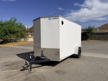 6x12 LOOK ST DLX Enclosed Cargo Trailer | Extra Height | Double Cargo Doors | 2,990 LB GVWR