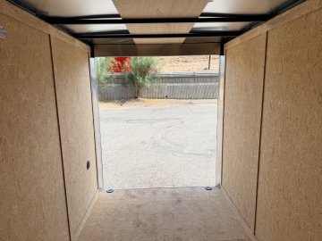 6x12 LOOK ST DLX Enclosed Cargo Trailer | Extra Height | Double Cargo Doors | 2,990 LB GVWR