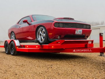 83"x20' IronBull Flatbed Car Hauler