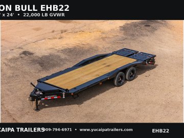 IronBull EHB22 102x24 Equipment Trailer - 22K GVWR