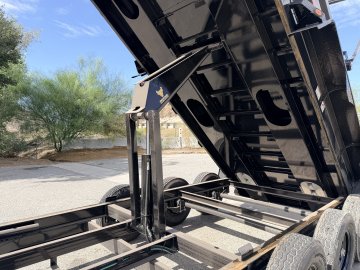 7x16 Iron Bull DTB Triple Axle Dump Trailer | 21,000 LB GVWR | Fully Loaded