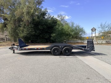 IronBull EWB14 102x20 14K Equipment Trailer - 8" I-Beam Frame