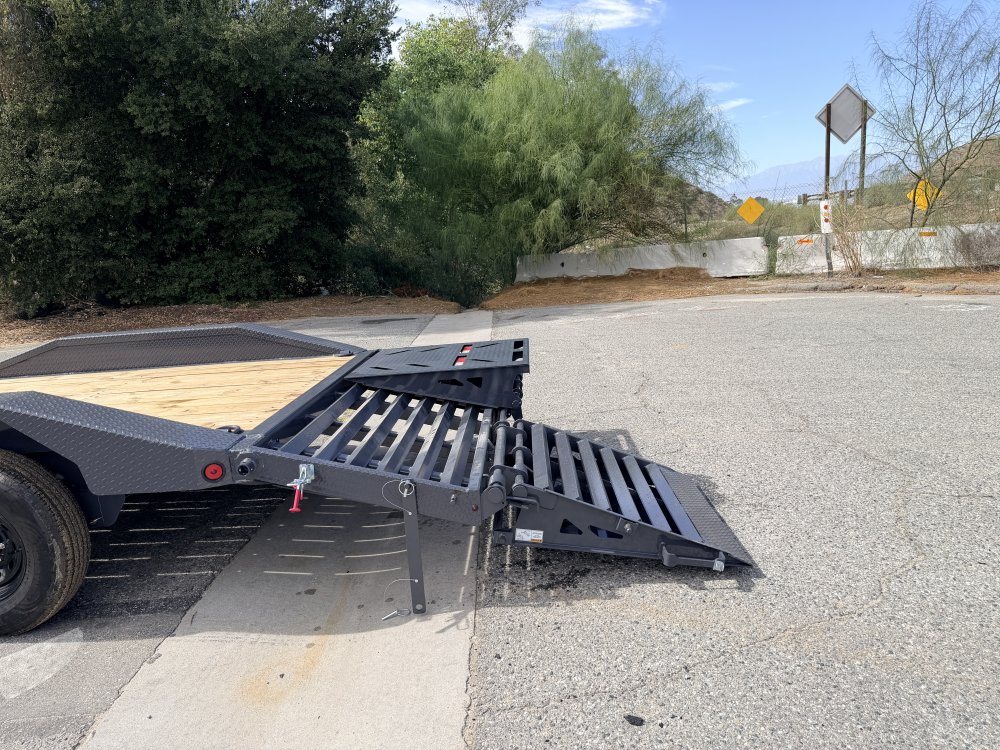 IronBull EWB14 102x20 Equipment Trailer - 14K GVWR