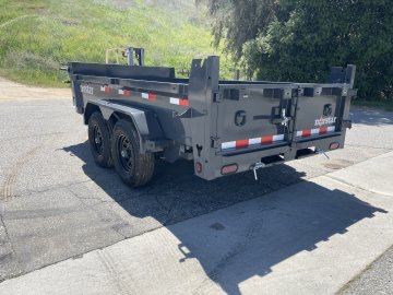 Norstar DCB72x12 Dump Trailer - 9,900 LB GVWR - Scissor Hoist