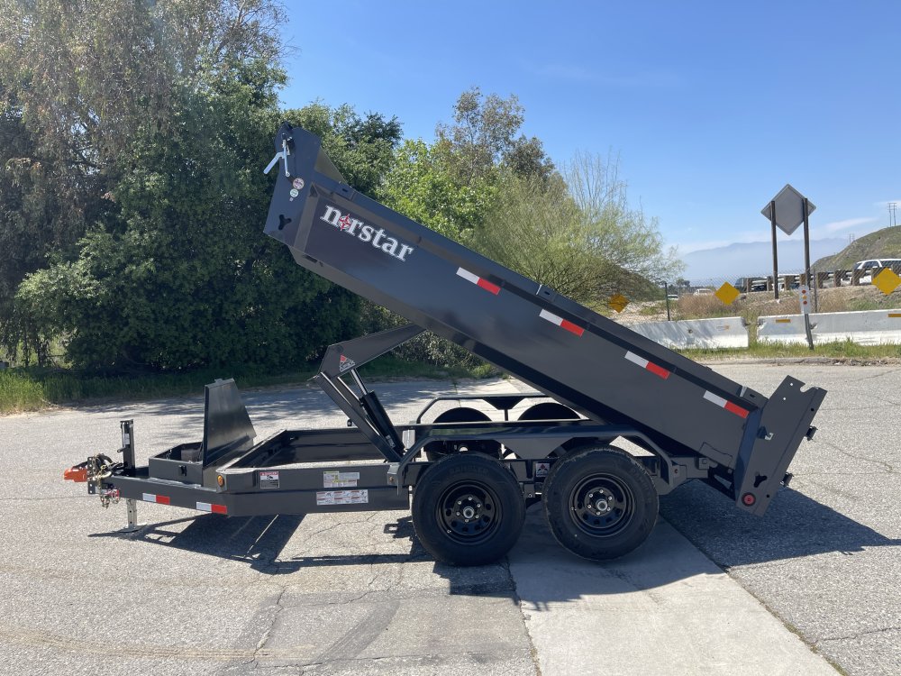 Norstar DCB72x12 Dump Trailer - 9,900 LB GVWR - Scissor Hoist