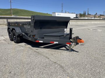 Norstar DCB72x12 Dump Trailer - 9,900 LB GVWR - Scissor Hoist