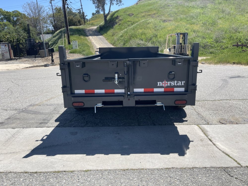 Norstar DCB72x12 Dump Trailer - 9,900 LB GVWR - Scissor Hoist