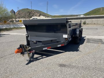 Norstar DCB72x12 Dump Trailer - 9,900 LB GVWR - Scissor Hoist
